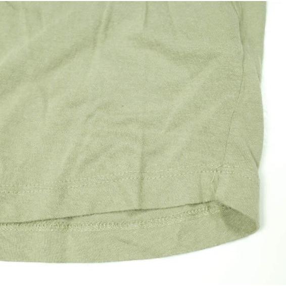 JOHN ELLIOTT ジョンエリオット アメリカ製 Basic Tee コットンモダール UネックTシャツ 3 Khaki 半袖 カットソー トップス g26833 |  | 04