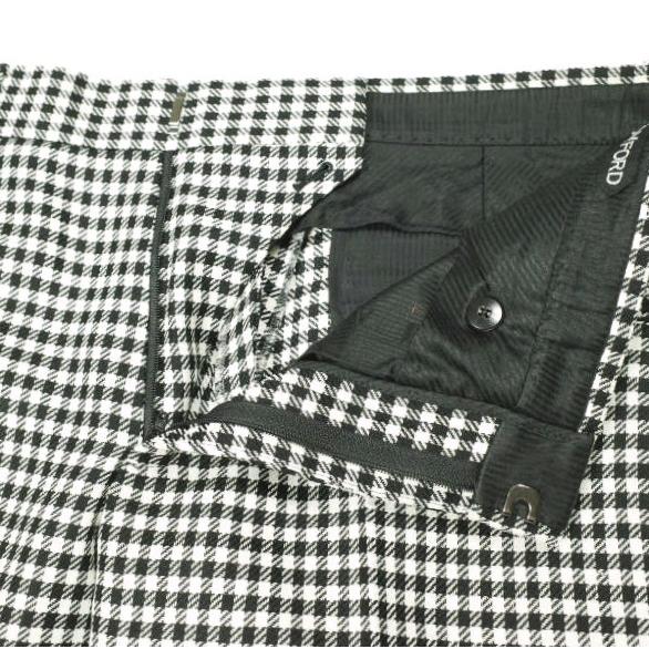 TOM FORD トムフォード Atticus Western Pocket Trouser 千鳥格子