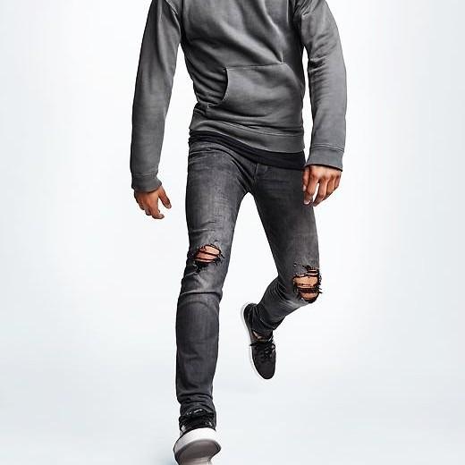 GAP x JOHN ELLIOTT ギャップ ジョンエリオット GQ stretch skinny jeans ダメージ加工スキニーデニムパンツ 30 WASHED BLACK ジーンズ |  | 02