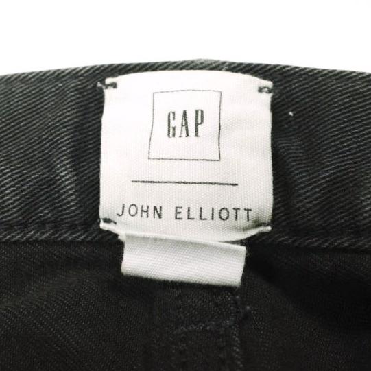 GAP x JOHN ELLIOTT ギャップ ジョンエリオット GQ stretch skinny jeans ダメージ加工スキニーデニムパンツ 30 WASHED BLACK ジーンズ |  | 03
