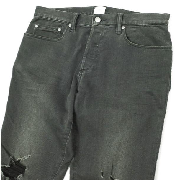 GAP x JOHN ELLIOTT ギャップ ジョンエリオット GQ stretch skinny jeans ダメージ加工スキニーデニムパンツ 30 WASHED BLACK ジーンズ |  | 04