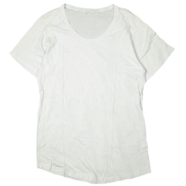 JOHN ELLIOTT ジョンエリオット アメリカ製 Basic Tee コットンモダール UネックTシャツ 3 WHITE 半袖 カットソー トップス g26851 | 