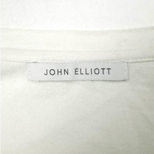 JOHN ELLIOTT ジョンエリオット アメリカ製 Basic Tee コットンモダール UネックTシャツ 3 WHITE 半袖 カットソー トップス g26851 |  | 02