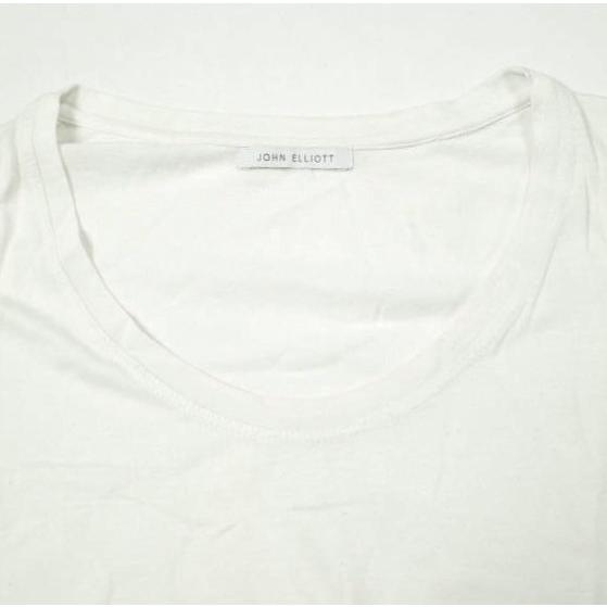 JOHN ELLIOTT ジョンエリオット アメリカ製 Basic Tee コットンモダール UネックTシャツ 3 WHITE 半袖 カットソー トップス g26851 |  | 03