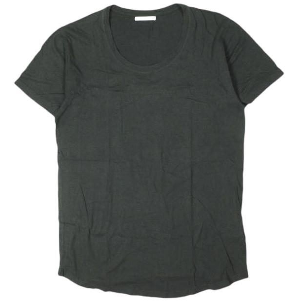 JOHN ELLIOTT ジョンエリオット アメリカ製 Basic Tee コットンモダール UネックTシャツ 3 BLACK 半袖 カットソー トップス g26852 | 