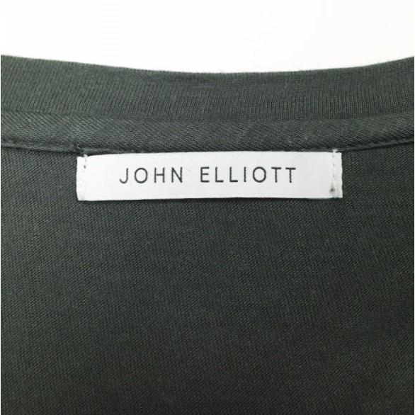 JOHN ELLIOTT ジョンエリオット アメリカ製 Basic Tee コットンモダール UネックTシャツ 3 Dark Gray 半袖 カットソー トップス g26853 |  | 02