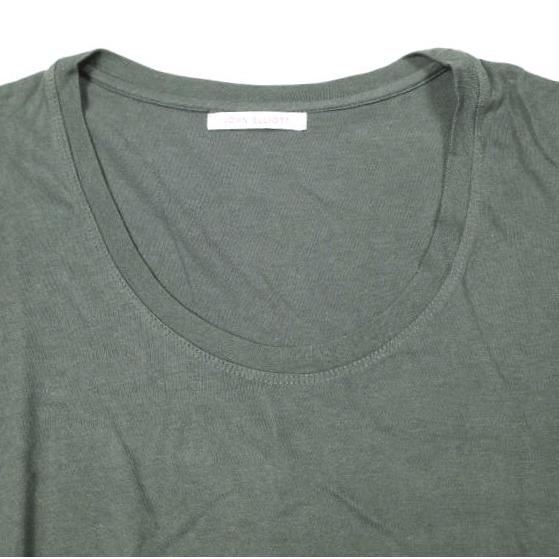 JOHN ELLIOTT ジョンエリオット アメリカ製 Basic Tee コットンモダール UネックTシャツ 3 Dark Gray 半袖 カットソー トップス g26853 |  | 03