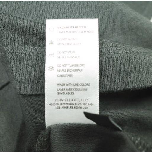 JOHN ELLIOTT ジョンエリオット アメリカ製 Basic Tee コットンモダール UネックTシャツ 3 Dark Gray 半袖 カットソー トップス g26853 |  | 07