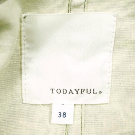 TODAYFUL トゥデイフル Boyfriend Gas Coat ガスコート 11820001 38 Khaki オーバーサイズ ワークコート アウター g26857 |  | 03