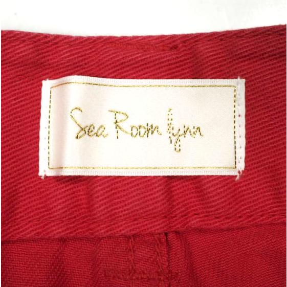 SeaRoomlynn シールームリン ダイイングカラーテーパード デニムパンツ 001240056 M パプリカ ジップフライ ジーンズ ボトムス g26871 |  | 03
