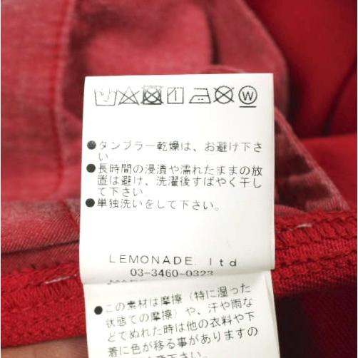 SeaRoomlynn シールームリン ダイイングカラーテーパード デニムパンツ 001240056 M パプリカ ジップフライ ジーンズ ボトムス g26871 |  | 08