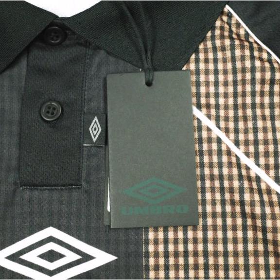 umbro x SLAM JAM アンブロ スラムジャム 25AW 別注 Cult Unity Check Polo チェックポロシャツ UBMW0401FA250 L BEIGE/BLACK ゲームシャツ |  | 03