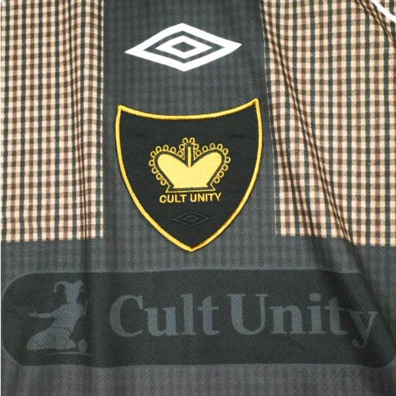 umbro x SLAM JAM アンブロ スラムジャム 25AW 別注 Cult Unity Check Polo チェックポロシャツ UBMW0401FA250 L BEIGE/BLACK ゲームシャツ |  | 05