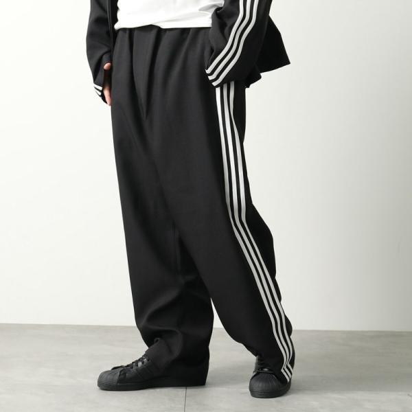 Y-3 ワイスリー 25AW Sports Uniform Wire Pants 3-Stripes 3ストライプス ワイヤーパンツ JW7353 XS Black ワイド トラックパンツ |  | 02