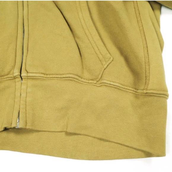 LES TIEN レスティエン アメリカ製 Crop Zip Hoodie スウェットジップパーカー M マスタード 裏毛 トップス g26881 |  | 03