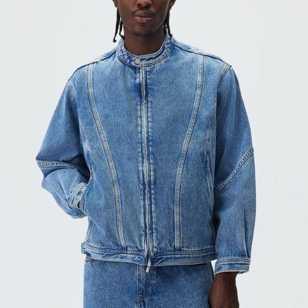 KITH NYC キスニューヨークシティ 26SS Kith Denim Adrien Moto Jacket デニム エイドリアン モト ジャケット S Mid Indigo Gジャン |  | 02