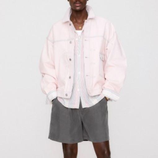 KITH NYC キスニューヨークシティ 25SS Seersucker Long-Sleeve Boxy Collared Overshirt シアサッカー ボクシーカラー オーバーシャツ S |  | 02