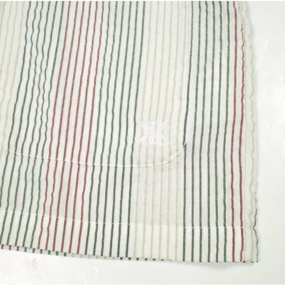 KITH NYC キスニューヨークシティ 25SS Seersucker Long-Sleeve Boxy Collared Overshirt シアサッカー ボクシーカラー オーバーシャツ S |  | 05