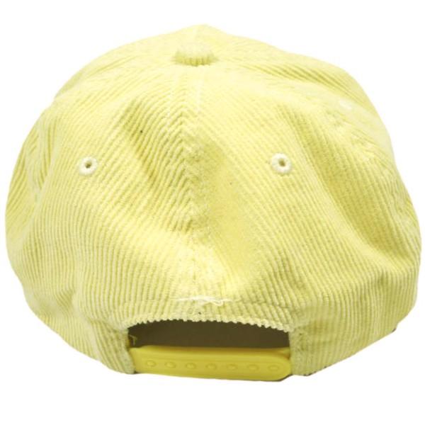 PLEASURES プレジャーズ 24SS PIT STOP CORDUROY CAP ピットストップ コーデュロイキャップ Free YELLOW 5パネル スナップバック 帽子 |  | 01