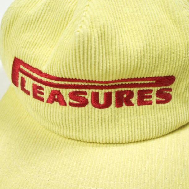 PLEASURES プレジャーズ 24SS PIT STOP CORDUROY CAP ピットストップ コーデュロイキャップ Free YELLOW 5パネル スナップバック 帽子 |  | 03