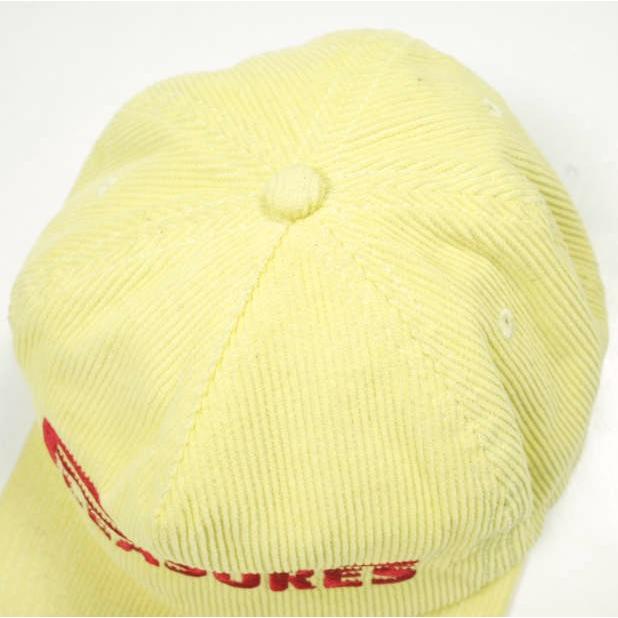 PLEASURES プレジャーズ 24SS PIT STOP CORDUROY CAP ピットストップ コーデュロイキャップ Free YELLOW 5パネル スナップバック 帽子 |  | 04