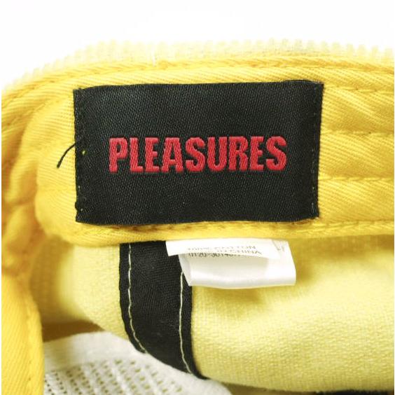 PLEASURES プレジャーズ 24SS PIT STOP CORDUROY CAP ピットストップ コーデュロイキャップ Free YELLOW 5パネル スナップバック 帽子 |  | 08