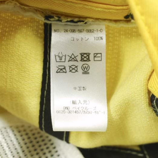 PLEASURES プレジャーズ 24SS PIT STOP CORDUROY CAP ピットストップ コーデュロイキャップ Free YELLOW 5パネル スナップバック 帽子 |  | 09