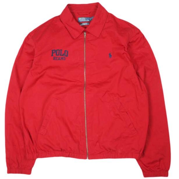 POLO RALPH LAUREN x BEAMS ポロラルフローレン ビームス 26SS 別注 BAYPORT WINDBREAKER 50周年記念 スイングトップ XL RED ジャケット | 