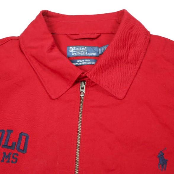 POLO RALPH LAUREN x BEAMS ポロラルフローレン ビームス 26SS 別注 BAYPORT WINDBREAKER 50周年記念 スイングトップ XL RED ジャケット |  | 04