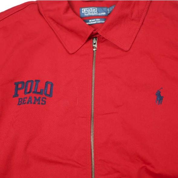 POLO RALPH LAUREN x BEAMS ポロラルフローレン ビームス 26SS 別注 BAYPORT WINDBREAKER 50周年記念 スイングトップ XL RED ジャケット |  | 05