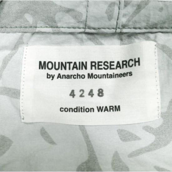 MOUNTAIN RESEARCH マウンテンリサーチ 26SS 日本製 Splatrail Poncho スプラトレイル ポンチョ MTR4248 Free Gray Charcoal アウター |  | 07