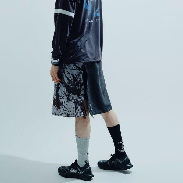MOUNTAIN RESEARCH マウンテンリサーチ 26SS Splatrail Kilt 撥水加工ナイロン キルトスカート MTR4297 Free Gray Charcoal エプロン |  | 02