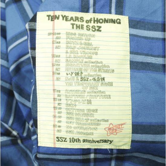 SSZ エスエスズィー 26SS ZUKA SHIRT オーバーサイズチェックシャツ 11-11-1417-139 M NAVY BEAMS IWGP 窪塚洋介 キング トップス g26901 |  | 07