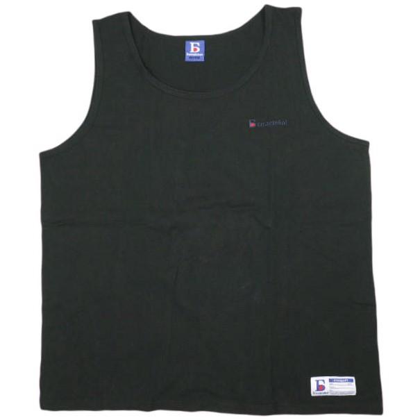 Danke Schon ダンケシェーン 25SS WEB＆DEPOT限定 16OE TANKTOP LOGO ロゴ刺繍 タンクトップ M BLACK トップス g26924 | 