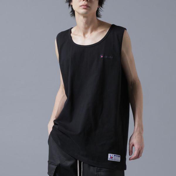 Danke Schon ダンケシェーン 25SS WEB＆DEPOT限定 16OE TANKTOP LOGO ロゴ刺繍 タンクトップ M BLACK トップス g26924 |  | 02