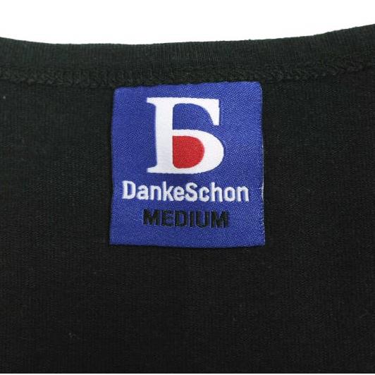 Danke Schon ダンケシェーン 25SS WEB＆DEPOT限定 16OE TANKTOP LOGO ロゴ刺繍 タンクトップ M BLACK トップス g26924 |  | 03