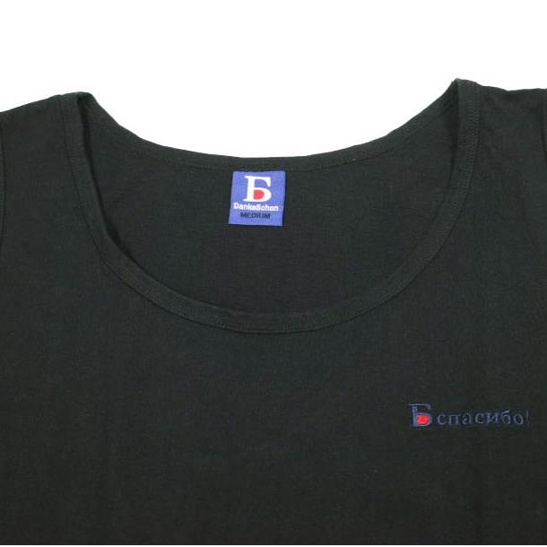 Danke Schon ダンケシェーン 25SS WEB＆DEPOT限定 16OE TANKTOP LOGO ロゴ刺繍 タンクトップ M BLACK トップス g26924 |  | 04