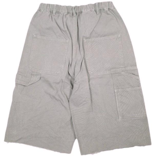 Danke Schon ダンケシェーン 25SS DAMAGE DUCK WKNEE SHORTS ダメージ加工ダックダブルニーショーツ UNS25087 M GRAY ペインター パンツ |  | 01