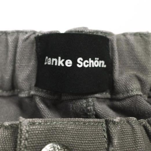 Danke Schon ダンケシェーン 25SS DAMAGE DUCK WKNEE SHORTS ダメージ加工ダックダブルニーショーツ UNS25087 M GRAY ペインター パンツ |  | 02
