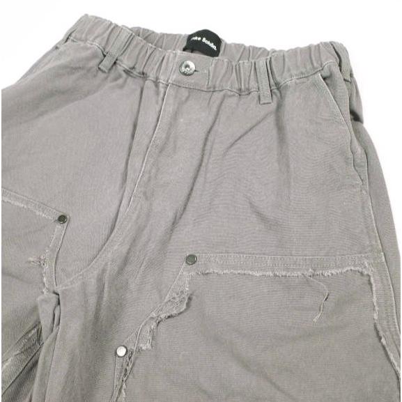 Danke Schon ダンケシェーン 25SS DAMAGE DUCK WKNEE SHORTS ダメージ加工ダックダブルニーショーツ UNS25087 M GRAY ペインター パンツ |  | 03