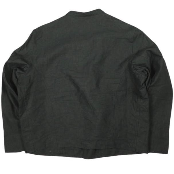 ANATOMICA アナトミカ フランス製 DOLMAN JACKET - LINEN LISMORE リネン ドルマンジャケット XL BLACK ドールマン 定価110,000円 アウター |  | 01