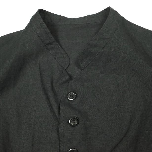 ANATOMICA アナトミカ フランス製 DOLMAN JACKET - LINEN LISMORE リネン ドルマンジャケット XL BLACK ドールマン 定価110,000円 アウター |  | 03