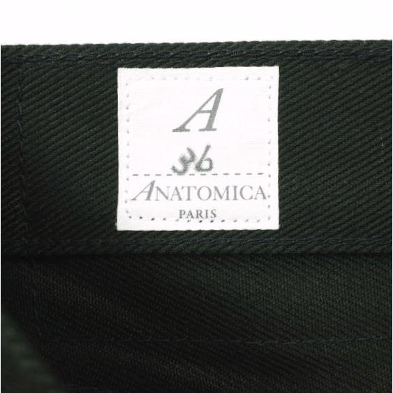 ANATOMICA アナトミカ 25SS 日本製 314 BEAT - COTTON TWILL コットンツイル5Pパンツ 530-582-41 36 BLACK ボトムス g26956 |  | 02