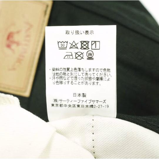 ANATOMICA アナトミカ 25SS 日本製 314 BEAT - COTTON TWILL コットンツイル5Pパンツ 530-582-41 36 BLACK ボトムス g26956 |  | 08