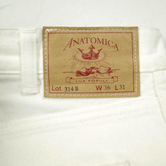 ANATOMICA アナトミカ 23AW 日本製 314 BEAT - COTTON TWILL コットンツイル5Pパンツ 530-582-41 36 WHITE ボトムス g26958 |  | 06