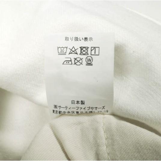 ANATOMICA アナトミカ 23AW 日本製 314 BEAT - COTTON TWILL コットンツイル5Pパンツ 530-582-41 36 WHITE ボトムス g26958 |  | 08