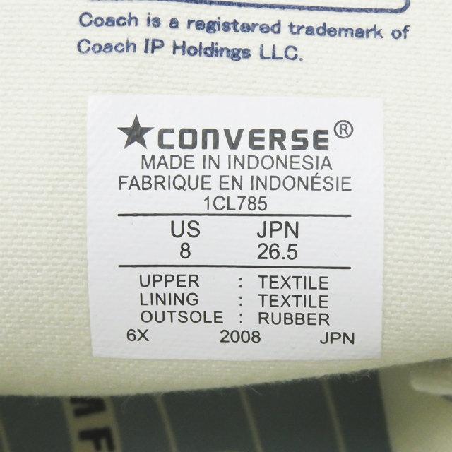 コンバースアディクト CONVERSE ADDICT 20AW COACH CANVAS HI コーチ