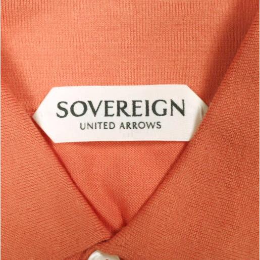 SOVEREIGN ソブリン コットンシルク ニットポロシャツ 1118-136-0686 M ORANGE UNITED ARROWS 半袖 トップス g26972 |  | 02