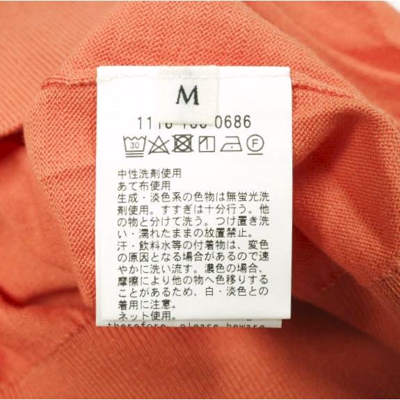 SOVEREIGN ソブリン コットンシルク ニットポロシャツ 1118-136-0686 M ORANGE UNITED ARROWS 半袖 トップス g26972 |  | 06