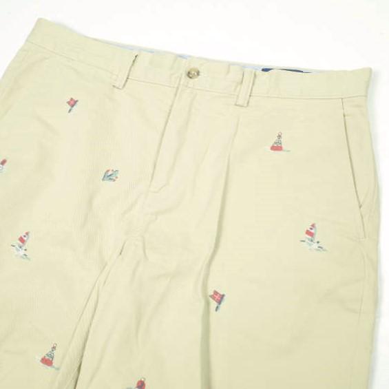 POLO RALPH LAUREN ポロラルフローレン ストレッチクラシックフィット エンブロイダリー チノショーツ Sailing Nautical 34 BEIGE パンツ |  | 03